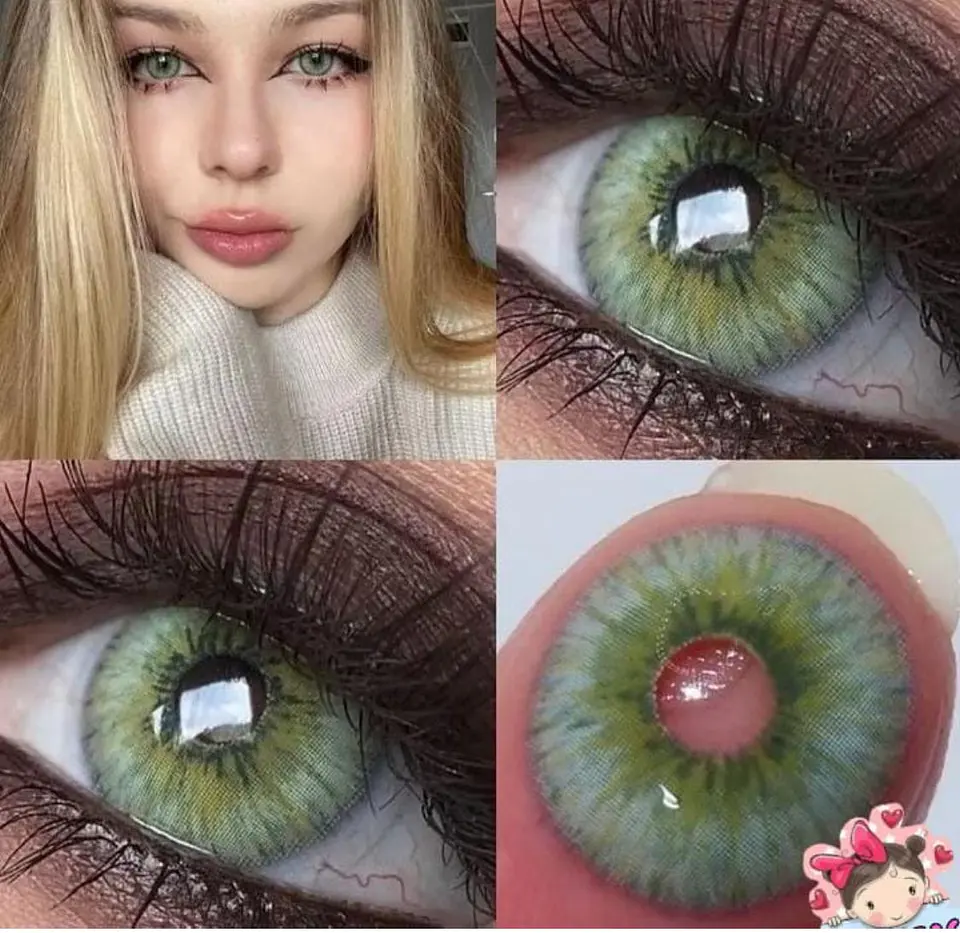 Lentes de contacto Sahara Green 1