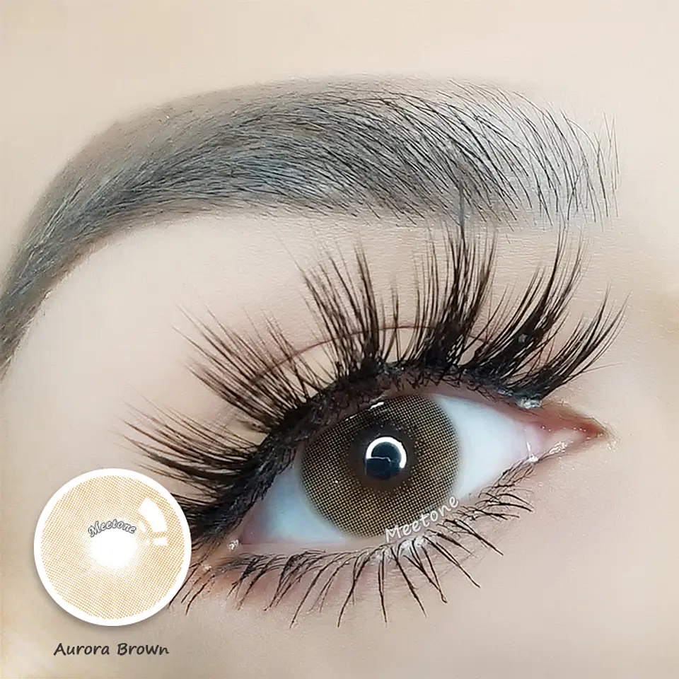 Lentes de contacto Brown 3