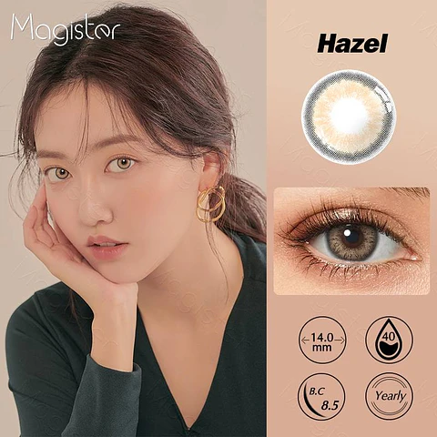 Lentes de contacto Gleam hazel