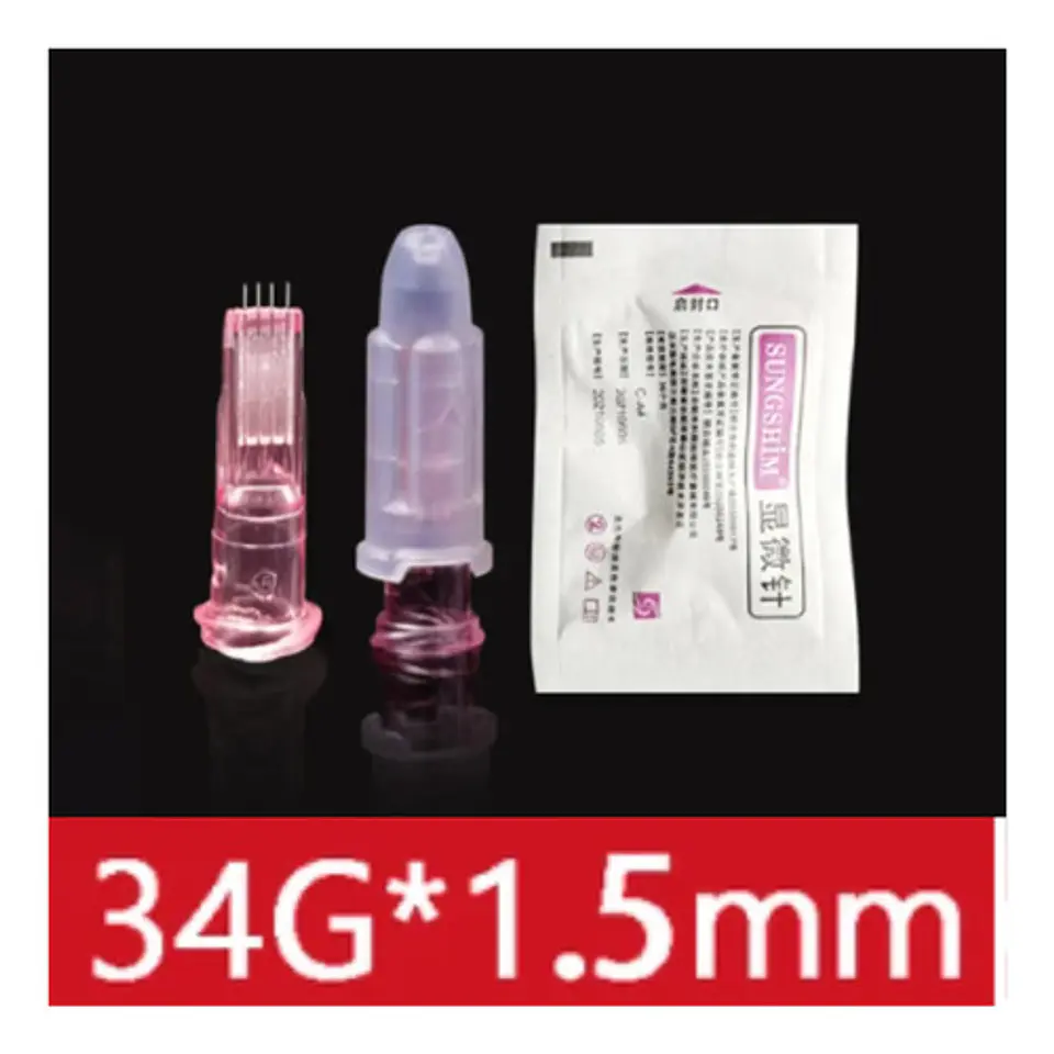 Aguja Nanosoft 4 Pines Mesoterapia 3