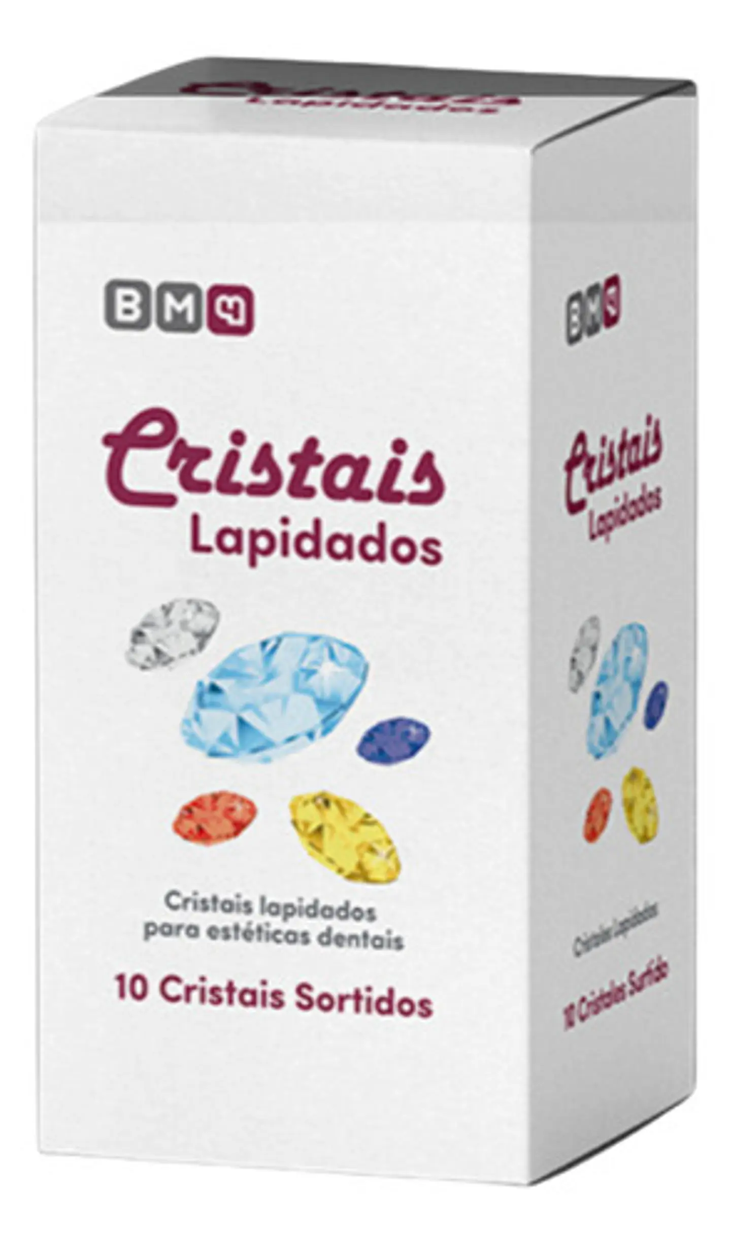Piercing Dental Cristal Lapidado X 10 Unidades 2