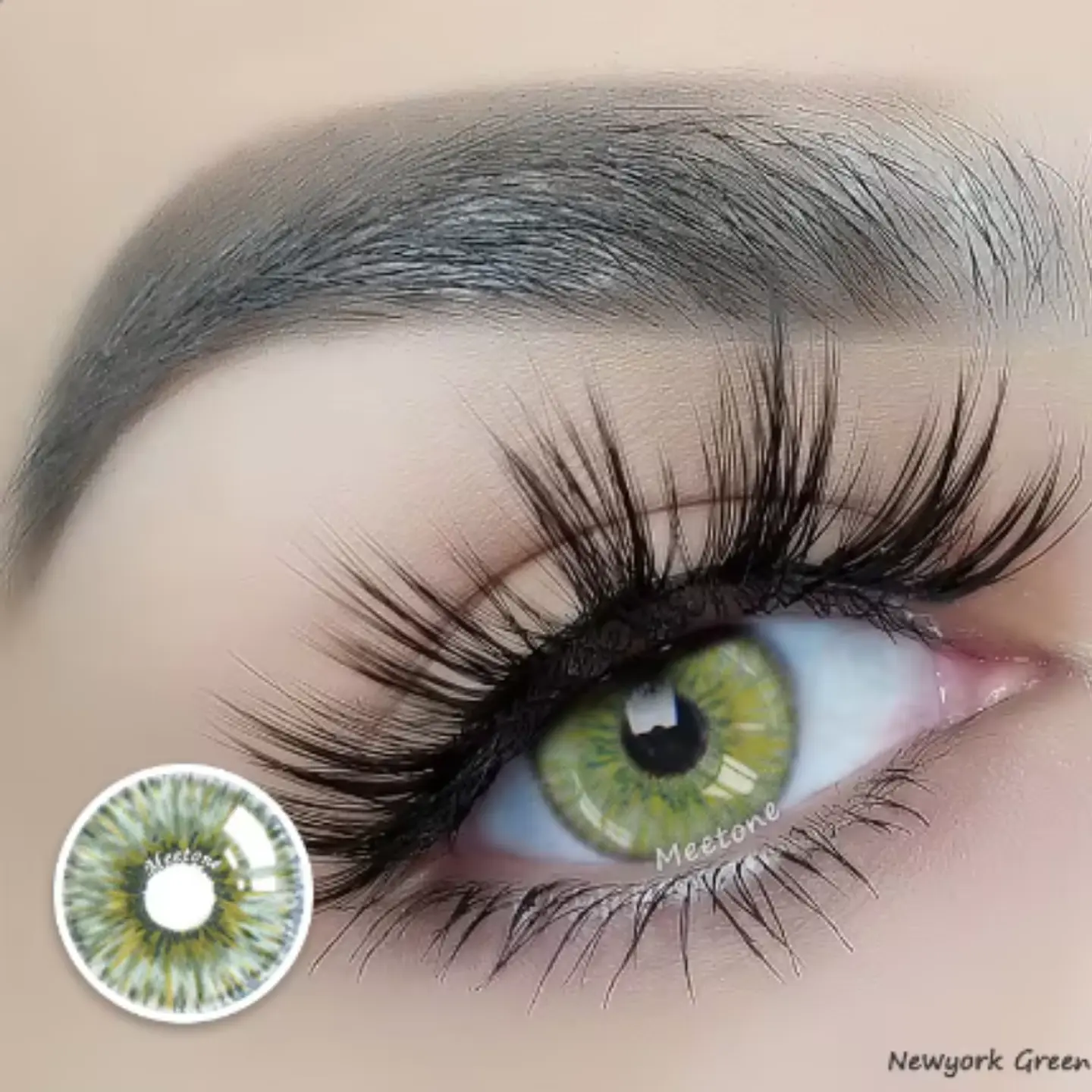 Lentes de contacto Newyork green 1
