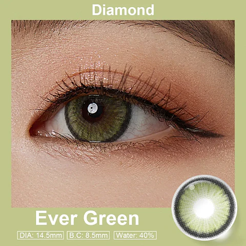 Lentes de contacto Diamond Ever Green