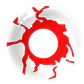 Lentes de contacto blanco con sangre - Miniatura 2