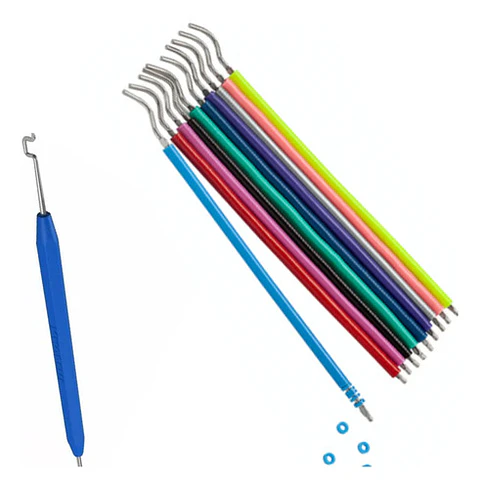 Aplicador + 1000 Gomitas Surtidas Para Brackets