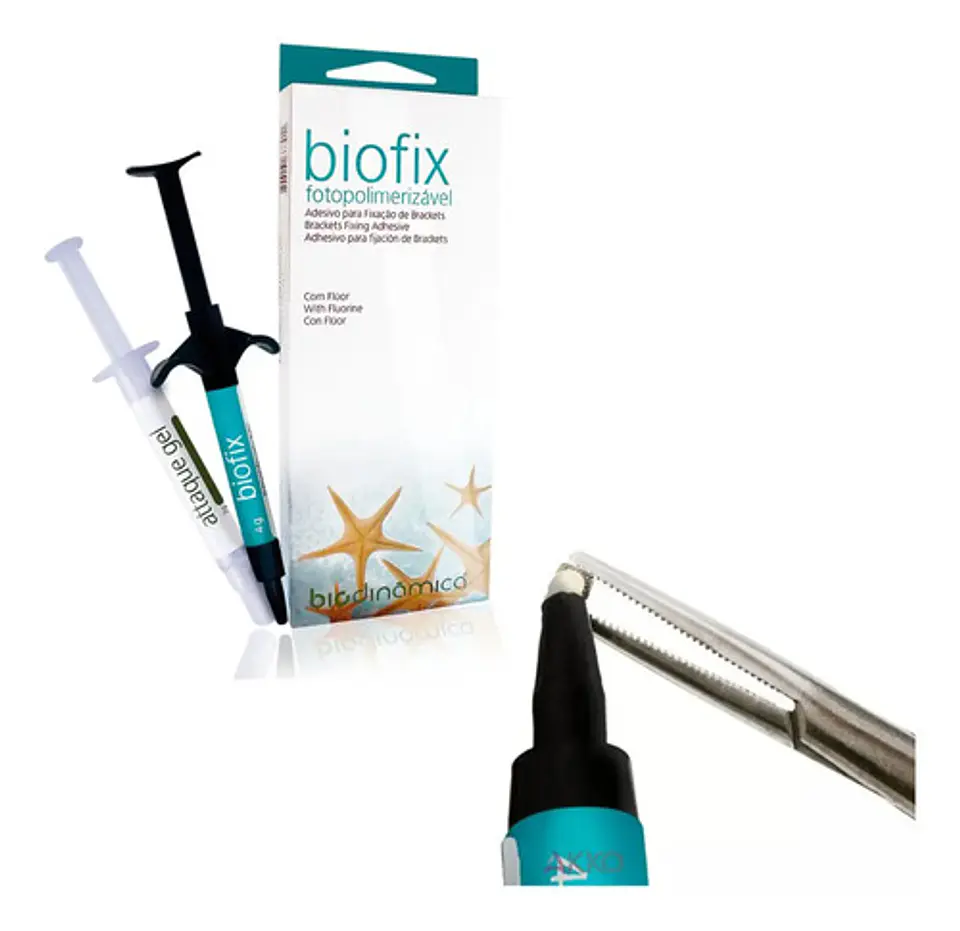 Adhesivo P/ Brackets Biofix Con Fluor Jer 4grs - Odontología 1