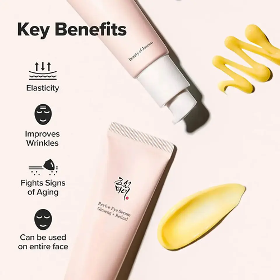 Beauty Of Joseon Ginseng + Retinal Sérum Revitalizante para Ojos 7