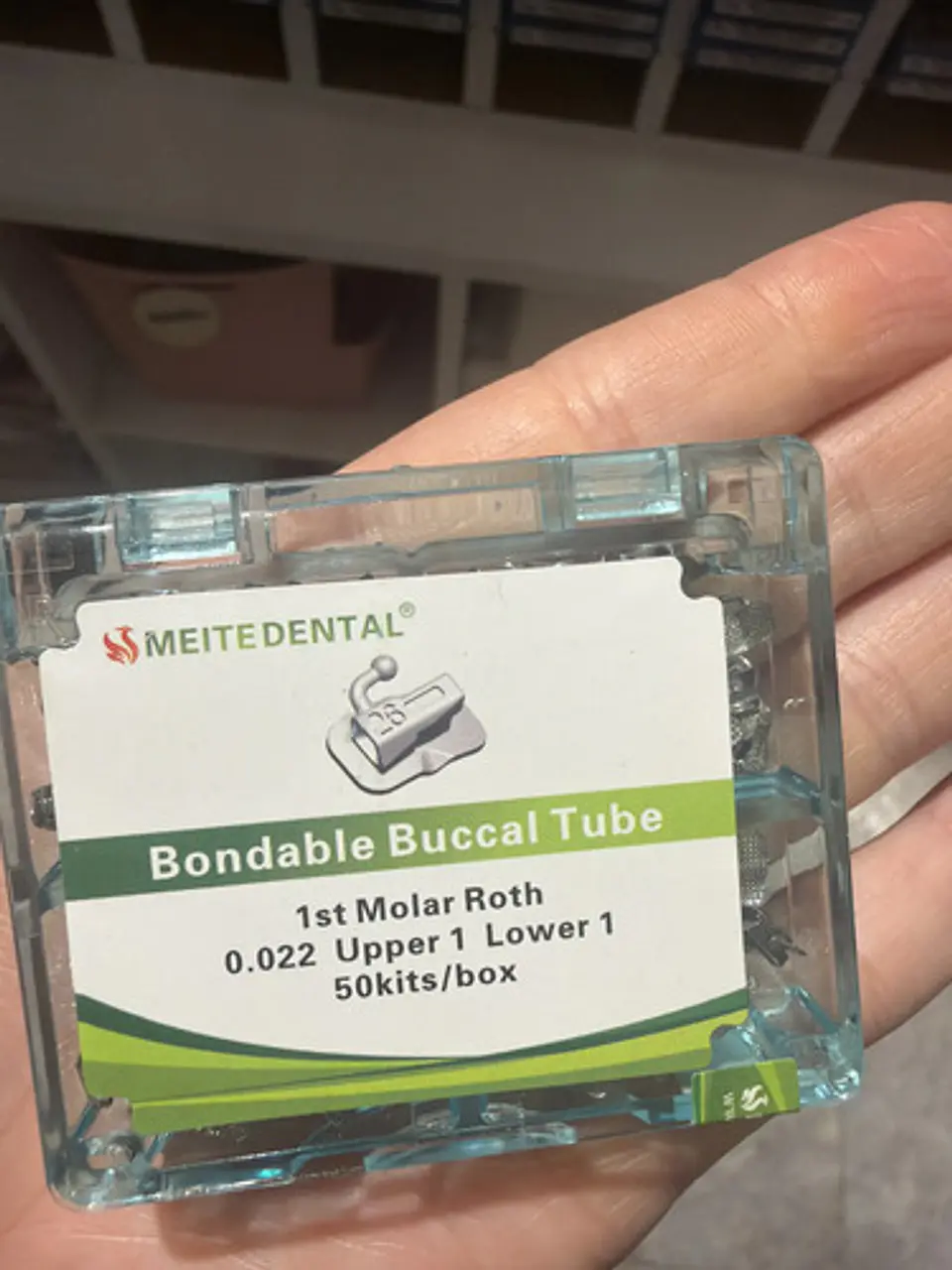 Kit Tubos De Ortodoncia 50 Juegos Brackets Y Accesorios 8