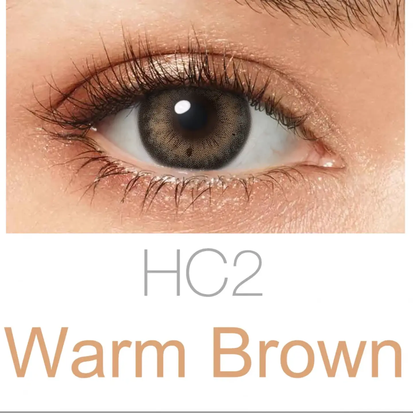 Lentes de contacto HC2 Warm brown 2