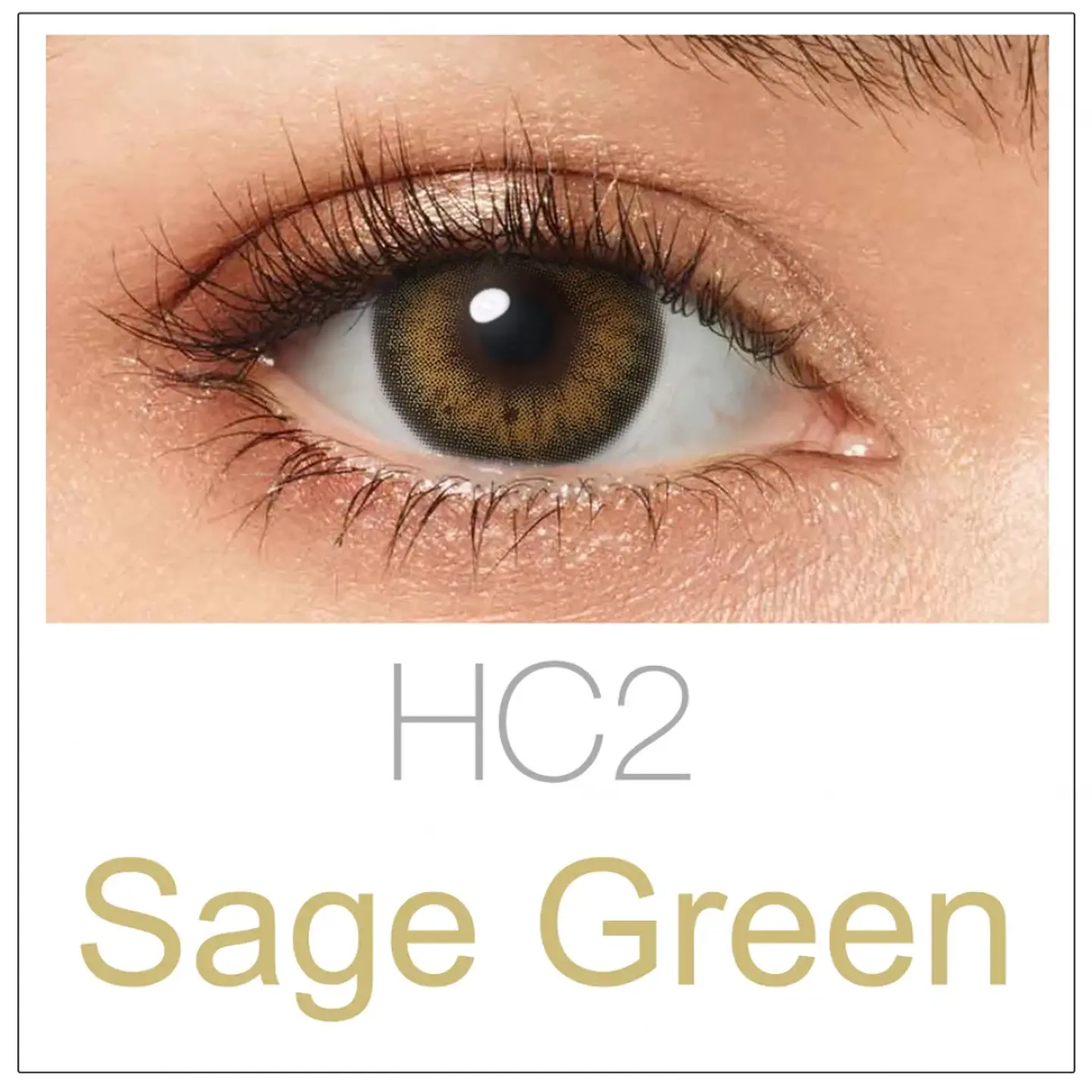 Lentes de contacto HC2 Sage Green 2