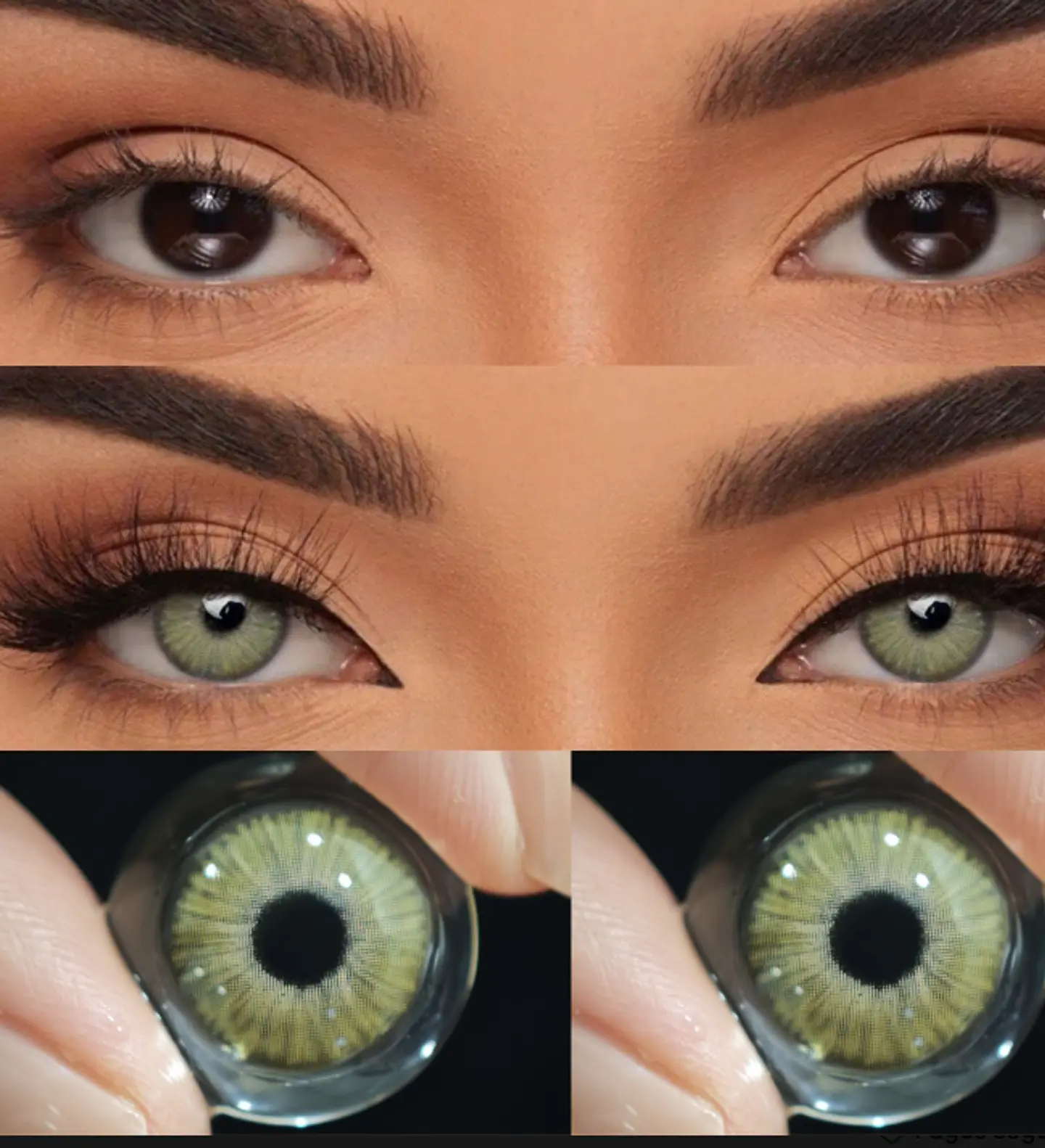Lentes de contacto Newyork green 1