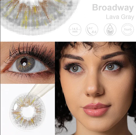 Lentes de Contacto lava gray