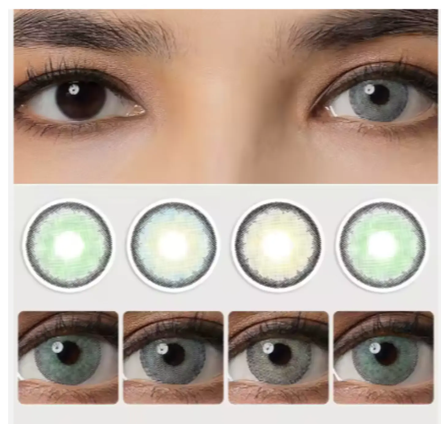 Lentes de Contacto Sono  gray 3