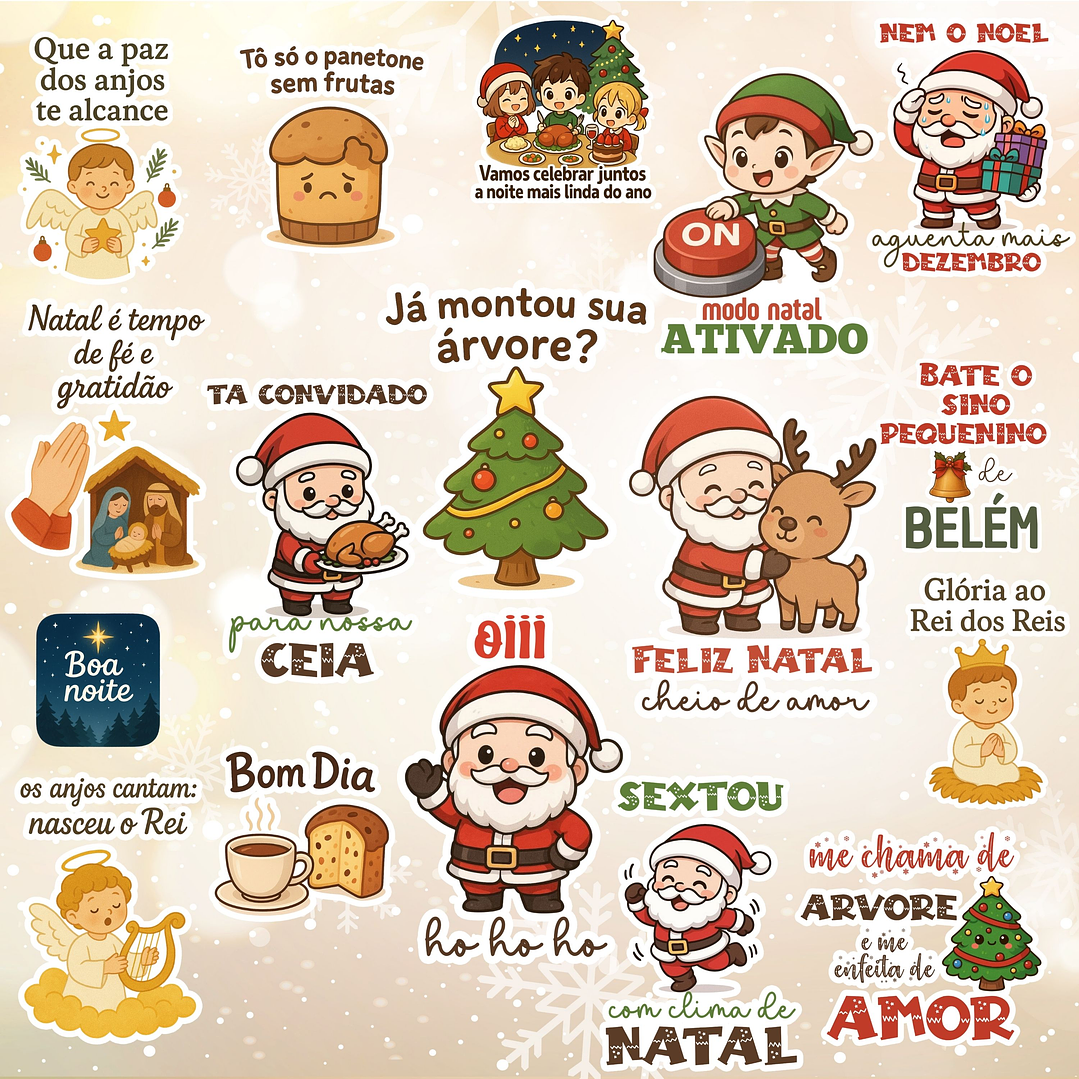 Figurinhas de NATAL para Whatsapp 3