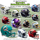 Kit Digital Capacetes Futebol Americano (NFL) - Thumbnail 1