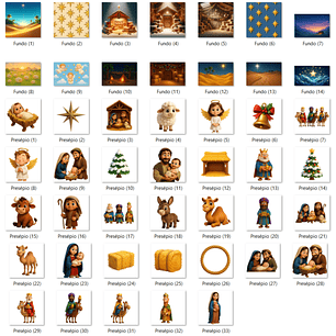 Kit Digital Presépio