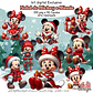 Kit Digital Natal do Mickey e da Minnie - Thumbnail 1
