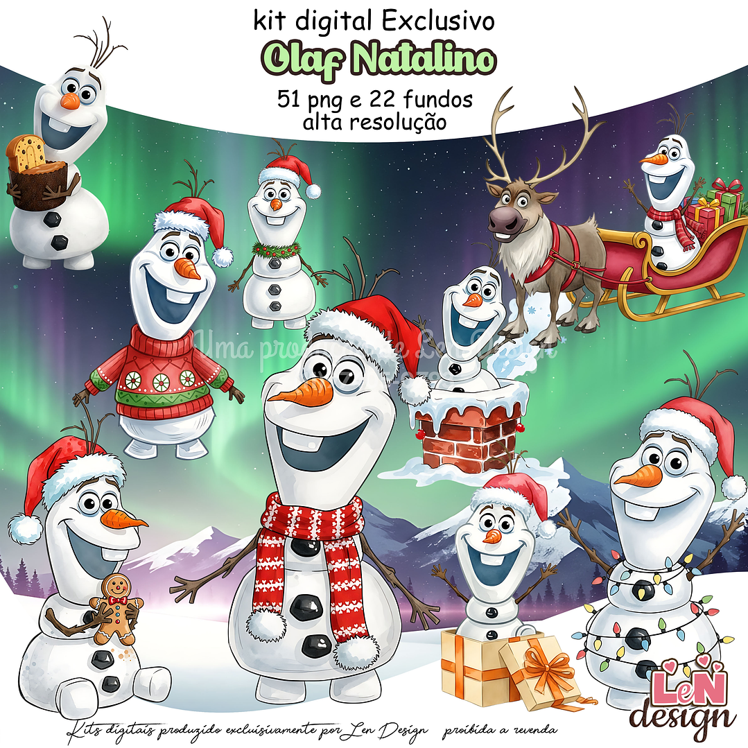 Kit Digital Olaf Natalino 1