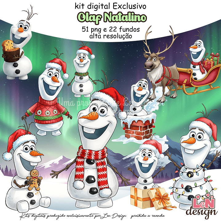 Kit Digital Olaf Natalino 1