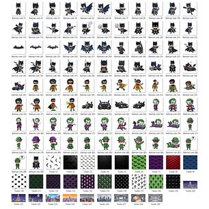 Kit Digital Batman cute