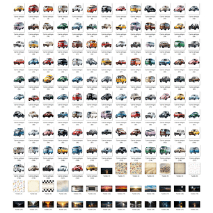 Kit Digital Carros antigos