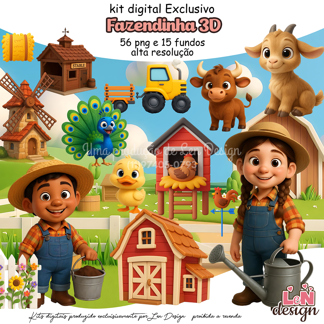 Kit Digital Fazendinha 1