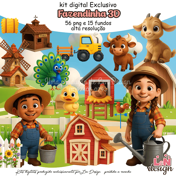 Kit Digital Fazendinha 1