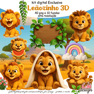 Kit Digital Leãozinho