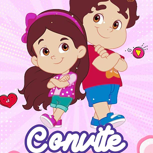 Convite Animado Maria Clara e JP