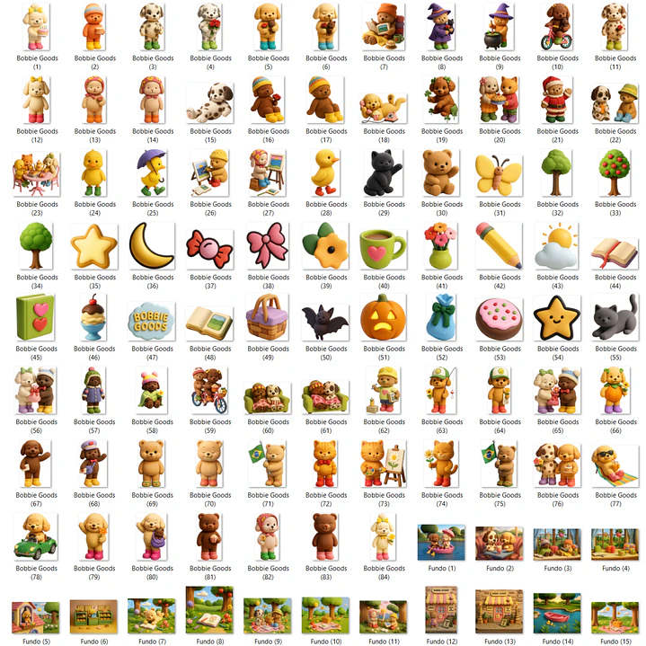 Kit Digital Bobbie Goods 2