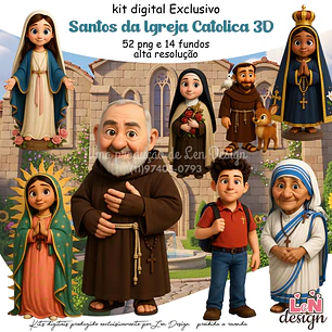 Kit Digital Santos da Igreja Católica
