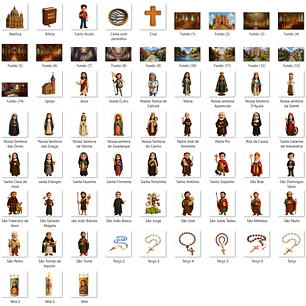Kit Digital Santos da Igreja Católica