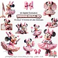 Kit Digital Minnie Rosa - thumbnail 1