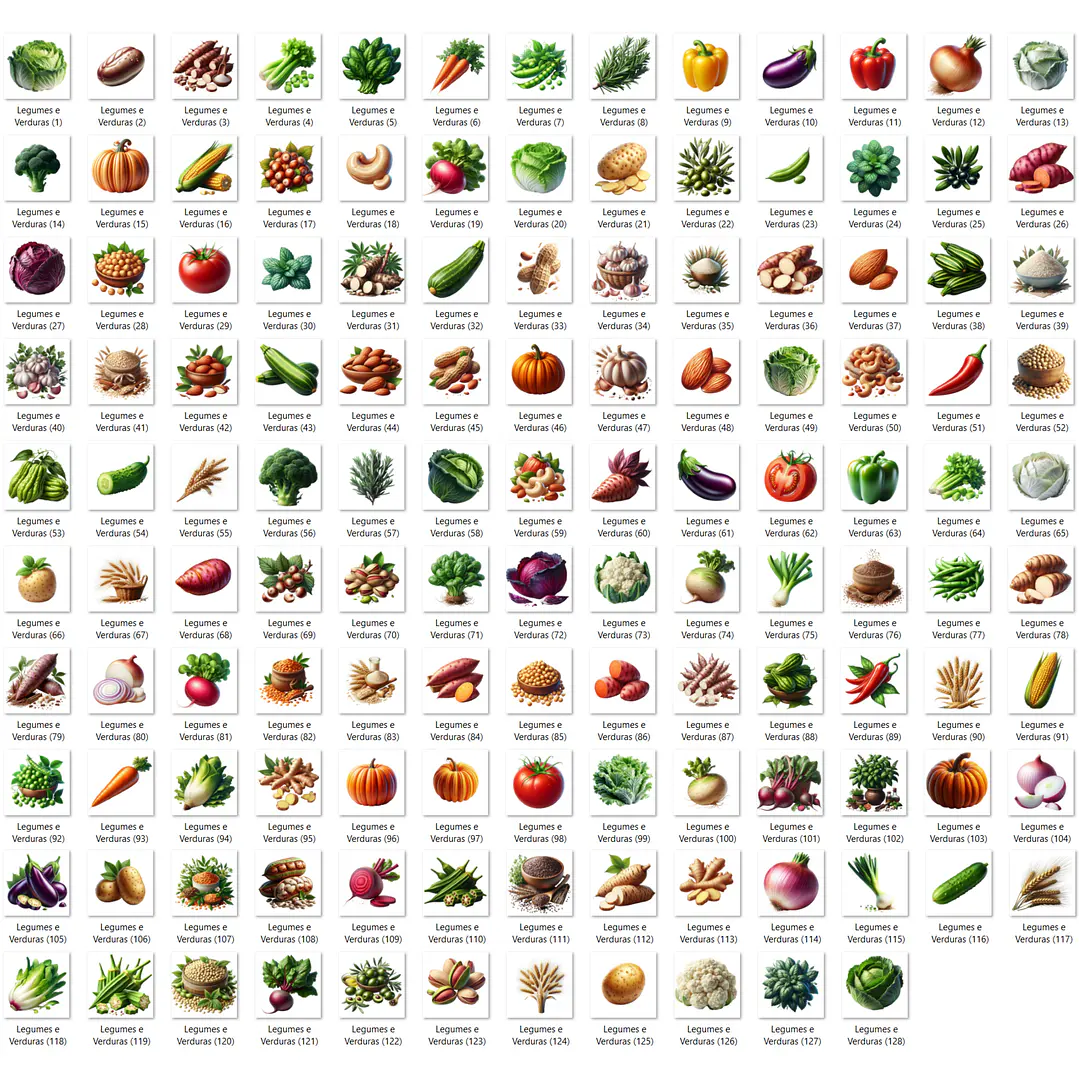 Kit Digital Legumes e Verduras 2