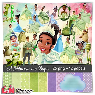 Kit Digital A Princesa e o Sapo