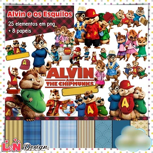 Kit Digital Alvin e os Esquilos