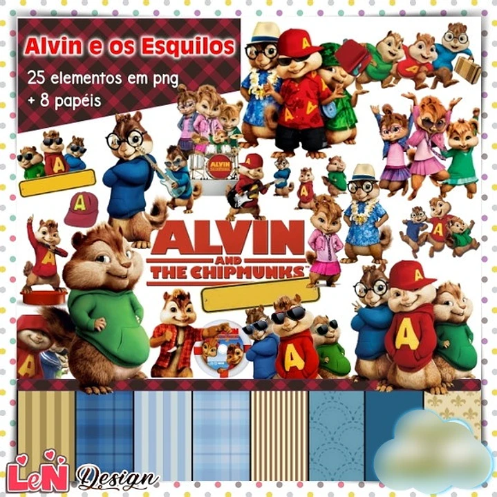 Kit Digital Alvin e os Esquilos 1