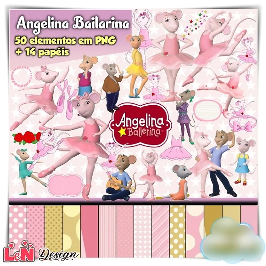 Kit Digital Angelina Bailarina 1