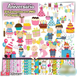 Kit Digital Aniversário