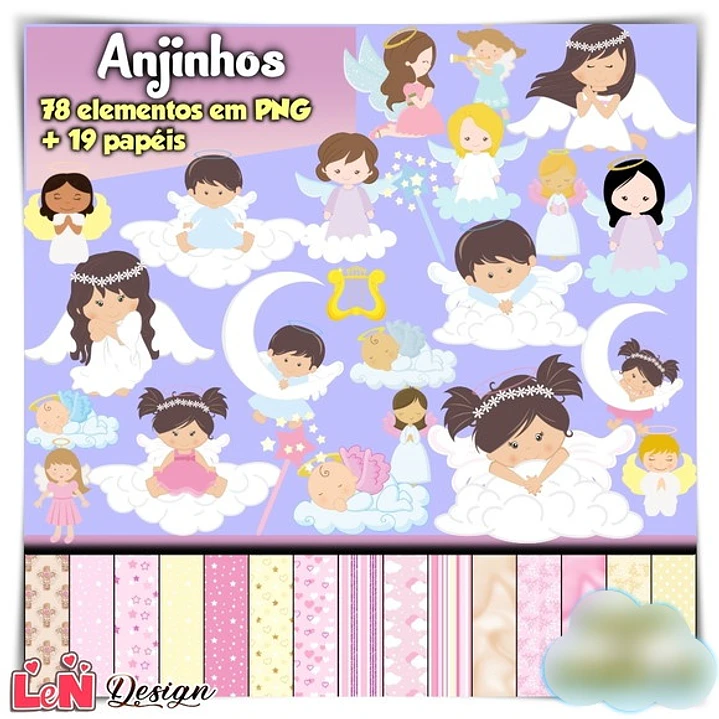 Kit Digital Anjinhos 1