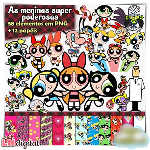 Kit Digital As Meninas super Poderosas