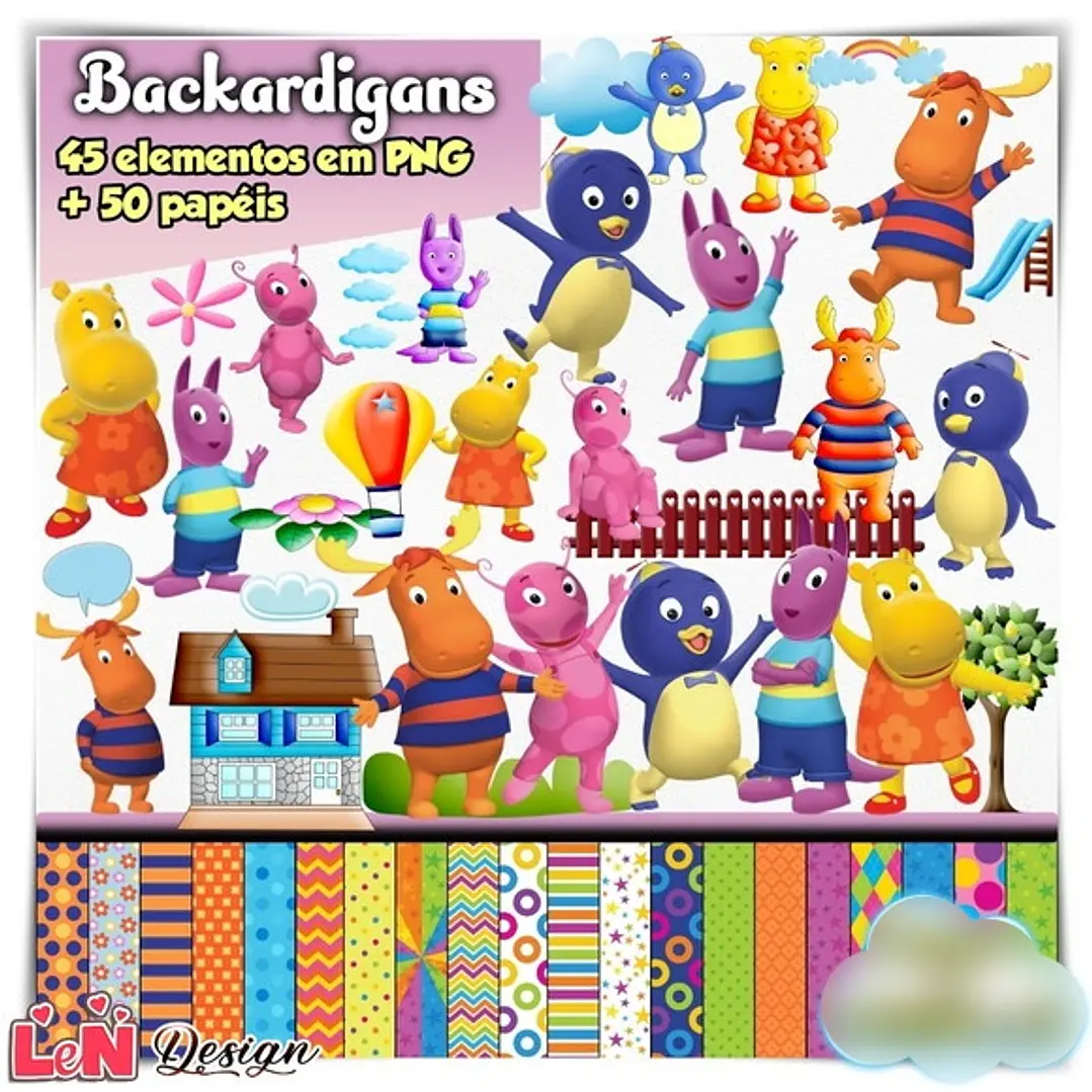 Kit Digital Backardigans 1
