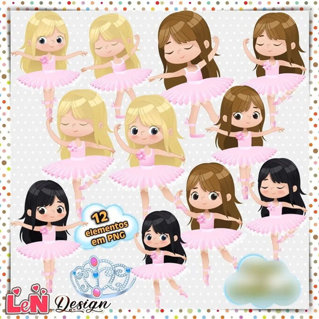 Kit Digital Bailarina 3 1