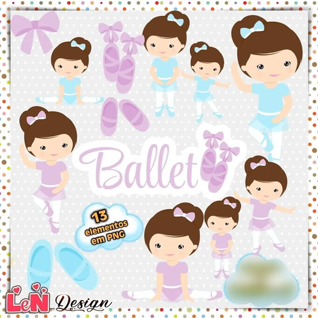 Kit Digital Bailarina 4 1