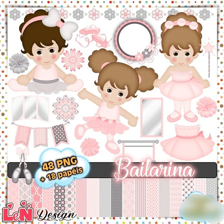 Kit Digital Bailarina 5 1