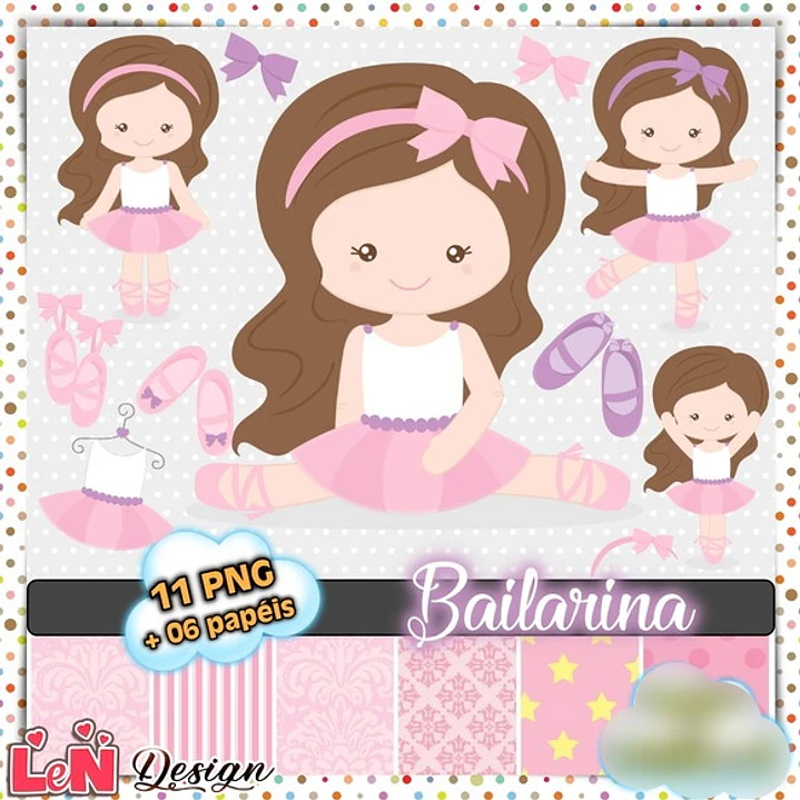 Kit Digital Bailarina 6 1