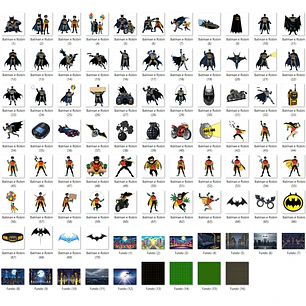 Kit Digital Batman e Robin