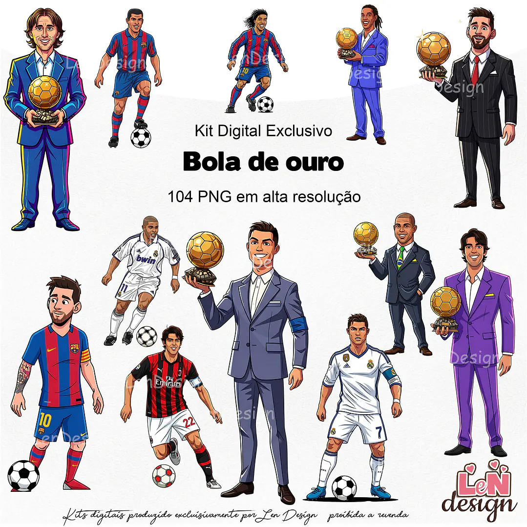 Kit Digital Bola de Ouro 1
