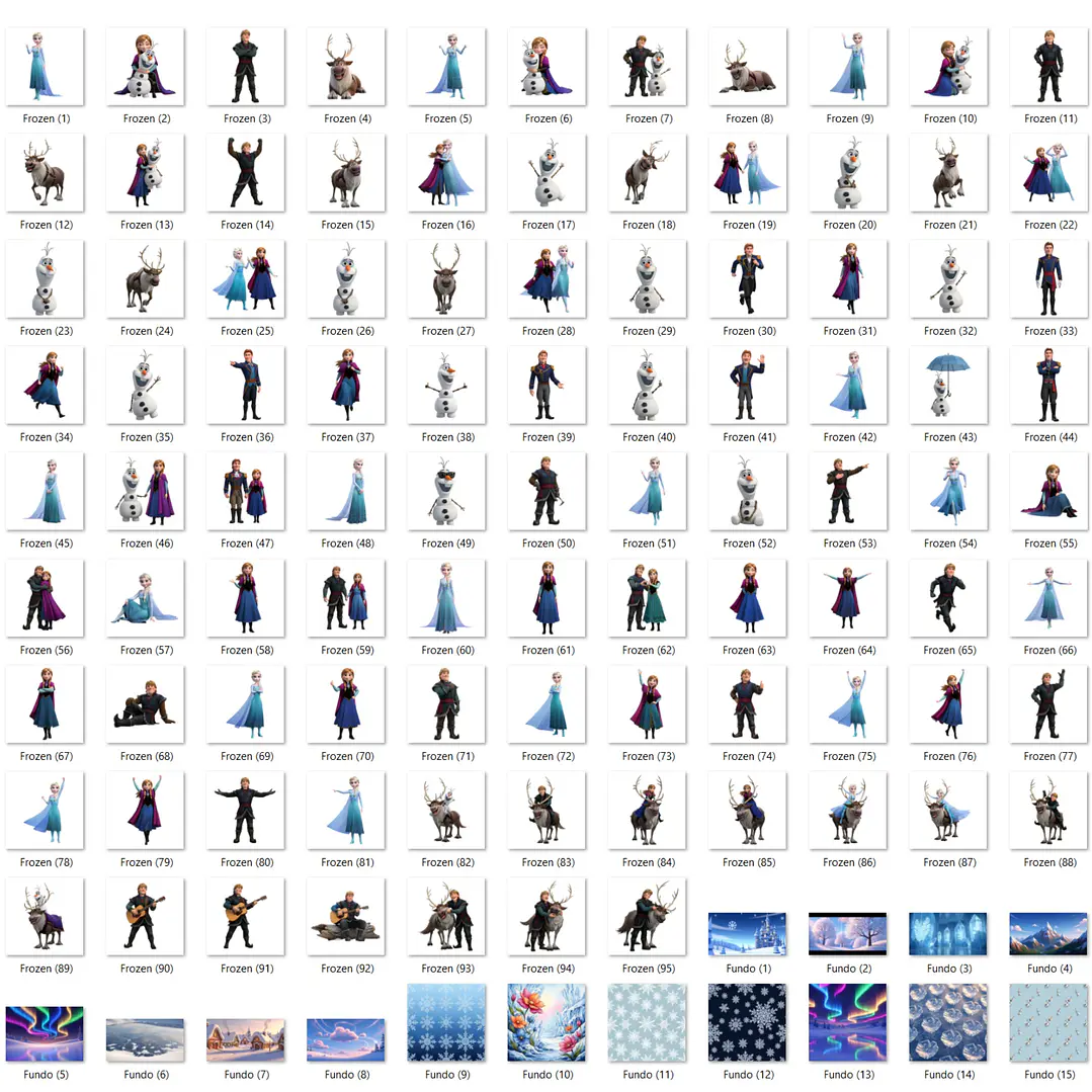 Kit Digital Frozen 2