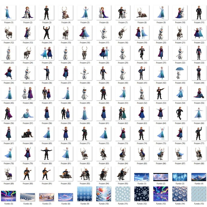 Kit Digital Frozen 2